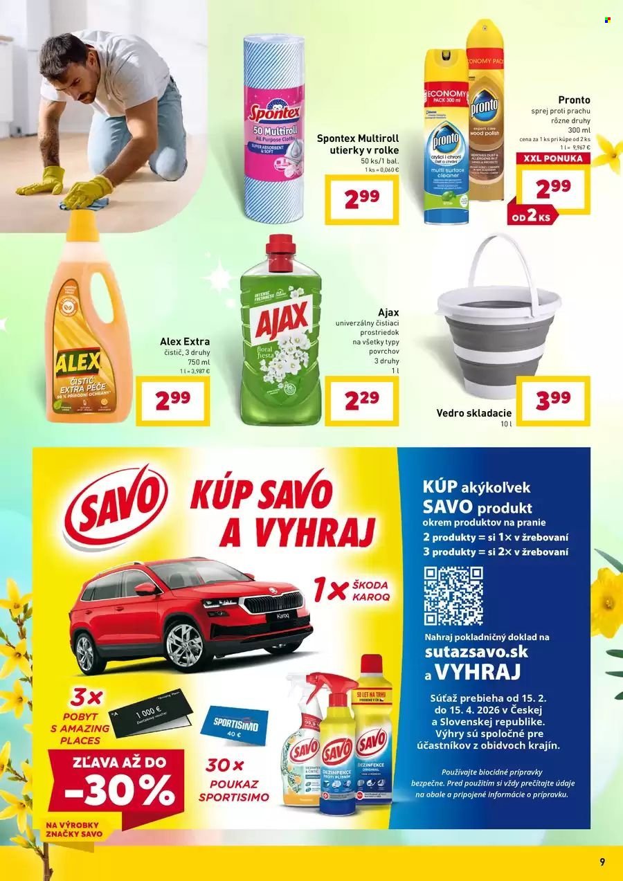 BILLA leták - Jarné upratovanie katalóg (2026-02-25 - 2026-03-24) | 9