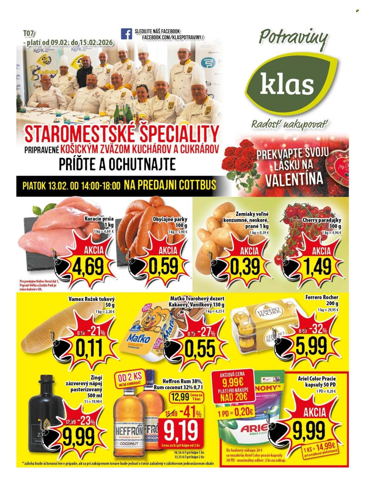 KLAS leták - Od pondelka 9.2.2026 (2026-02-09 - 2026-02-15) | 1