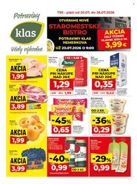 KLAS leták - Od pondelka 20.7.2026