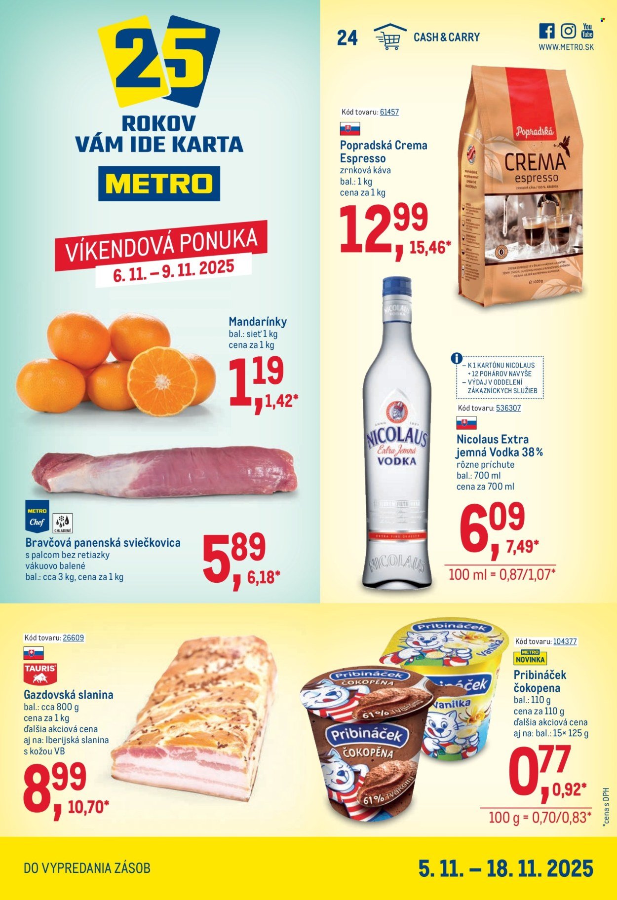 METRO leták - Gastronómia (2025-11-05 - 2025-11-18) | 1