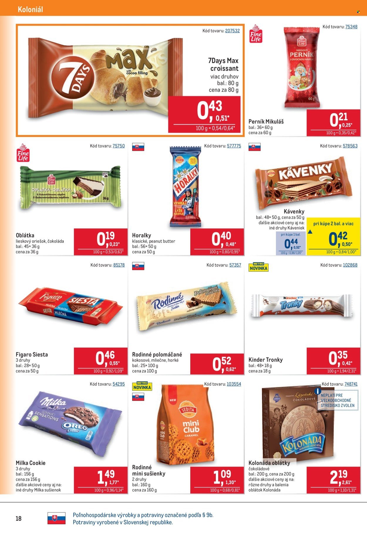 METRO leták - Gastronómia (2025-11-05 - 2025-11-18) | 18