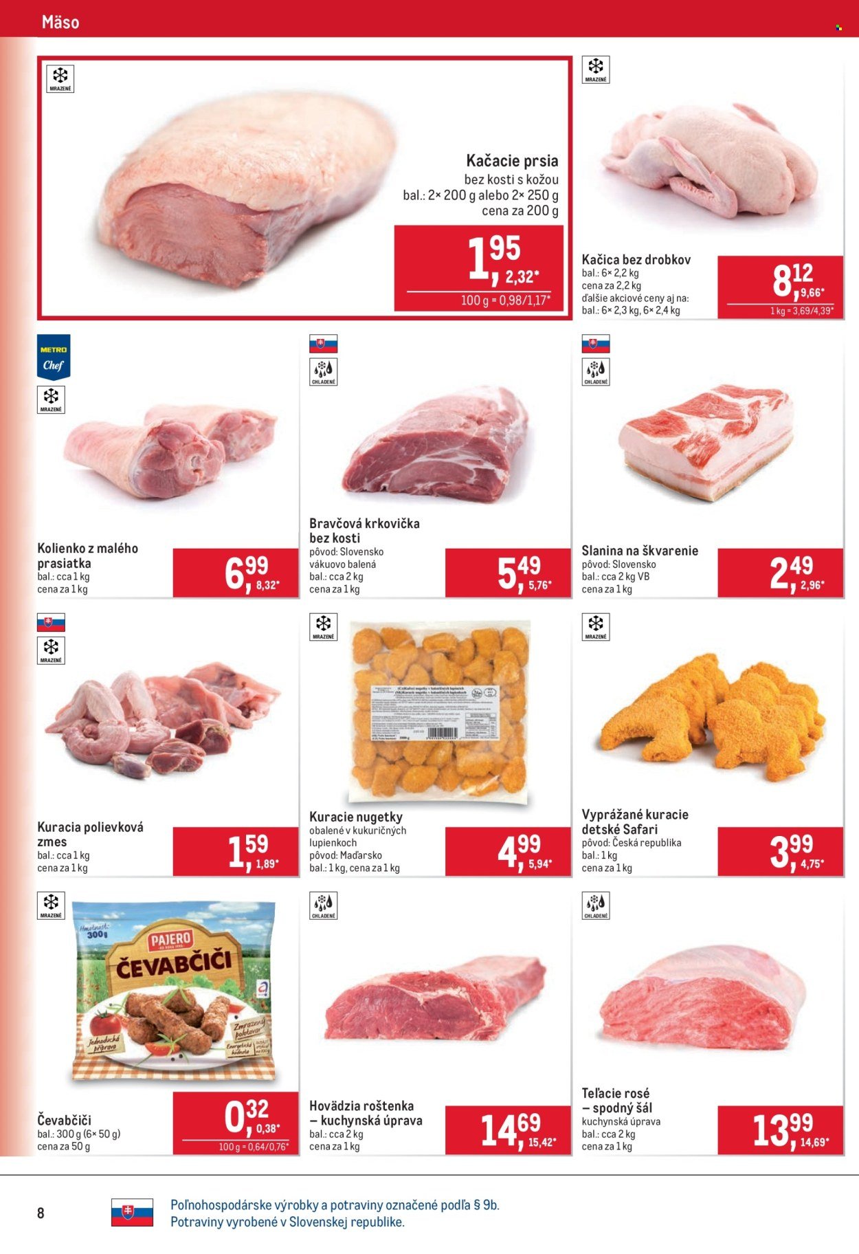 METRO leták - Gastronómia (2025-11-05 - 2025-11-18) | 8