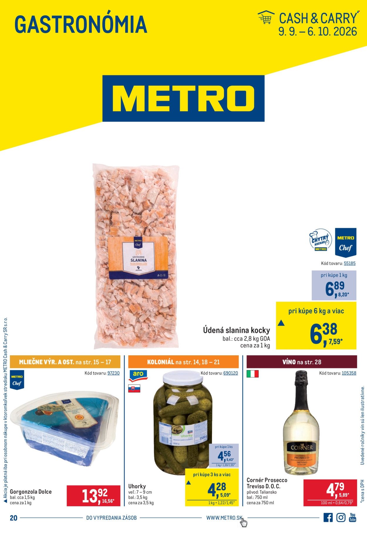 METRO leták - Gastronómia