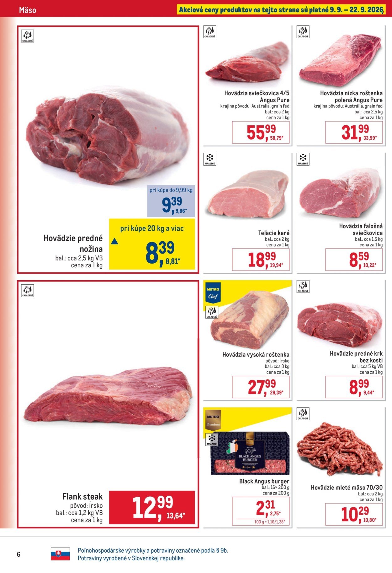 METRO leták - Gastronómia