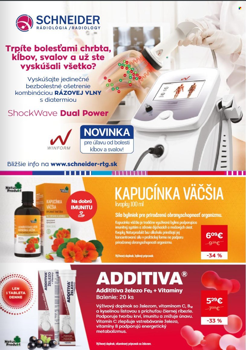 SCHNEIDER LEKÁREŇ leták - Od štvrtka 1.10.2026