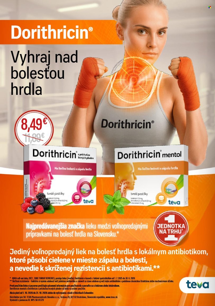SCHNEIDER LEKÁREŇ leták - Od štvrtka 1.10.2026