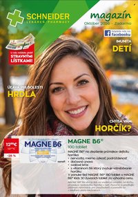 SCHNEIDER LEKÁREŇ leták - Od štvrtka 1.10.2026