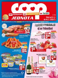 COOP JEDNOTA leták - Od štvrtka 12.2.2026 (2026-02-12 - 2026-02-18)