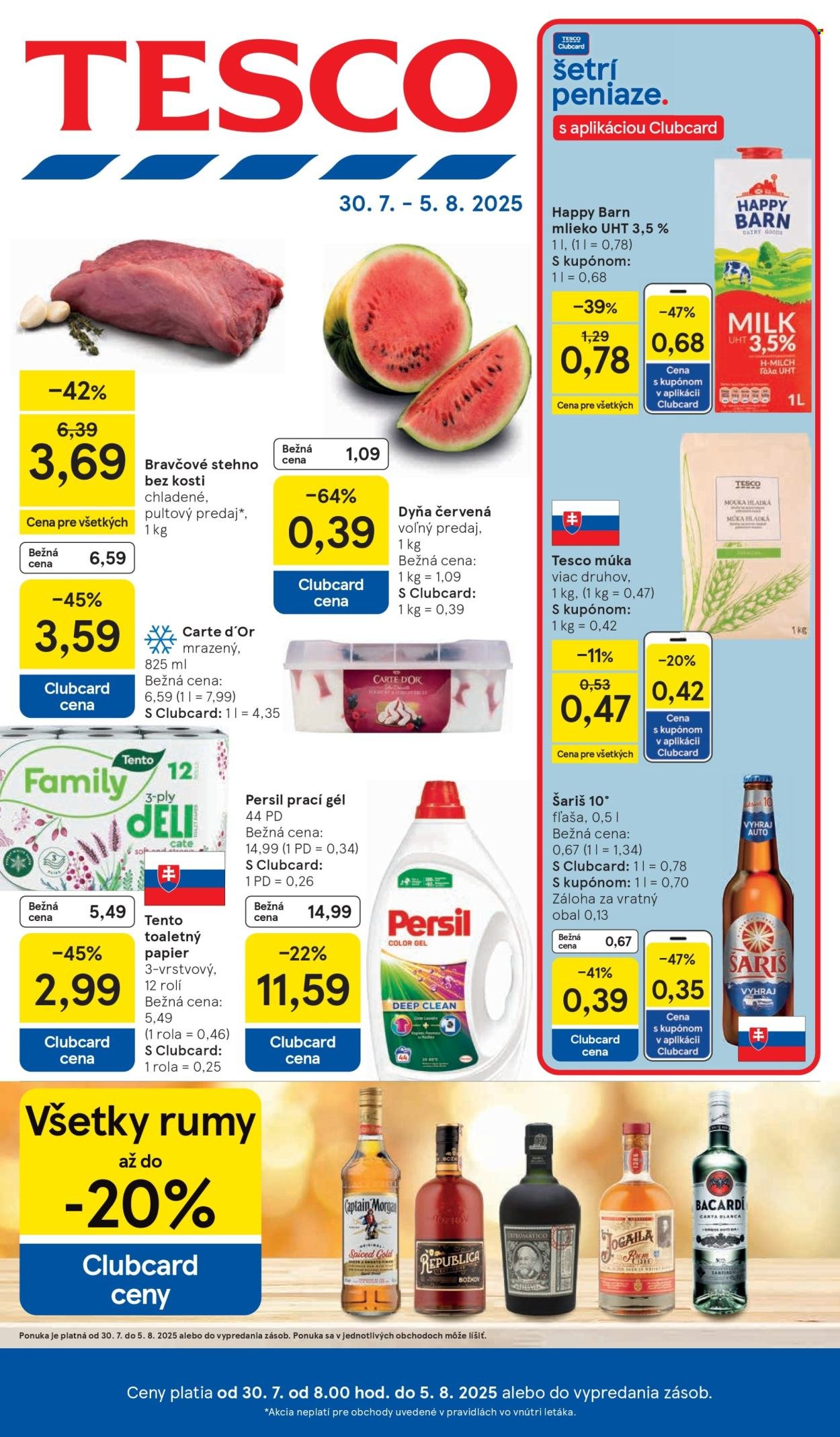TESCO leták - Od stredy 30.7.2025 (2025-07-30 - 2025-08-05) | 1