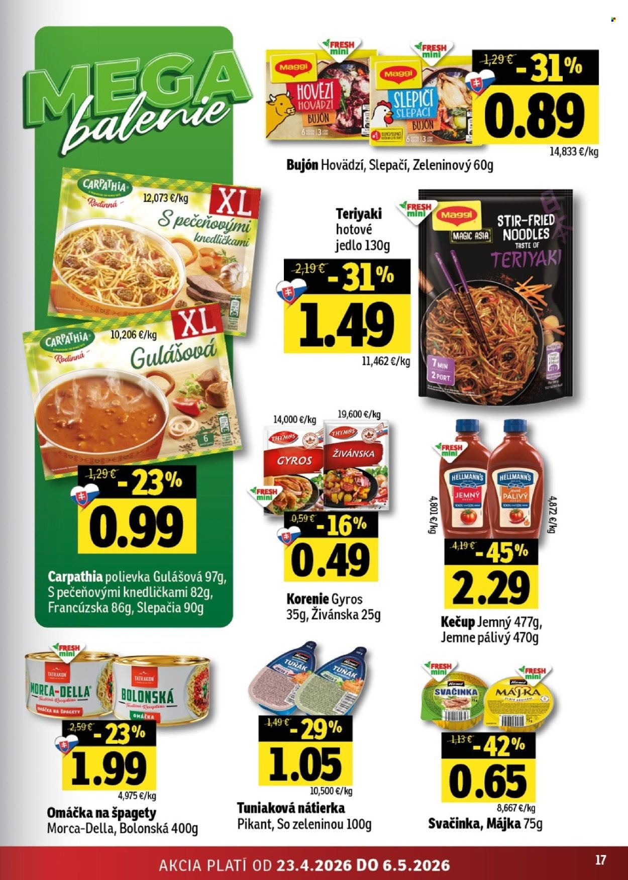 FRESH leták - Stredné a západné Slovensko (2026-04-23 - 2026-05-06) | 17