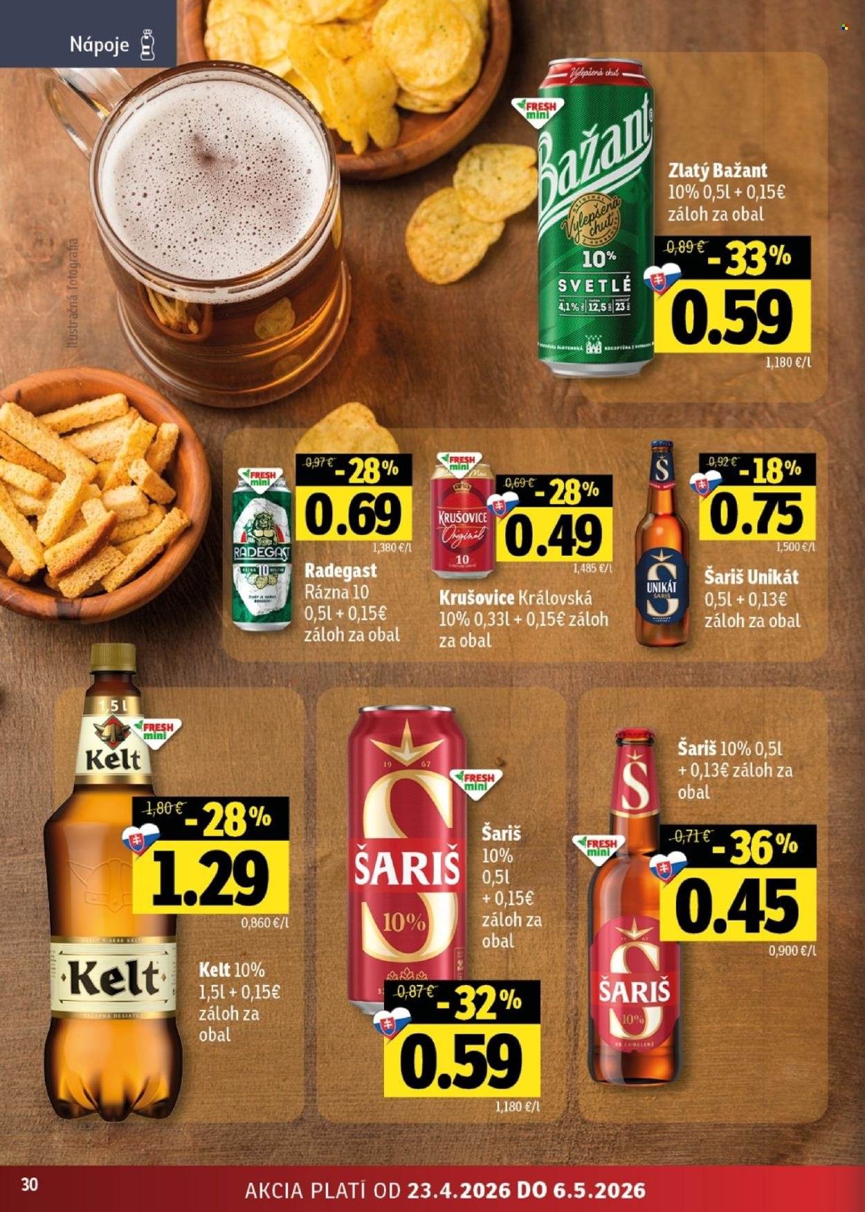 FRESH leták - Stredné a západné Slovensko (2026-04-23 - 2026-05-06) | 30