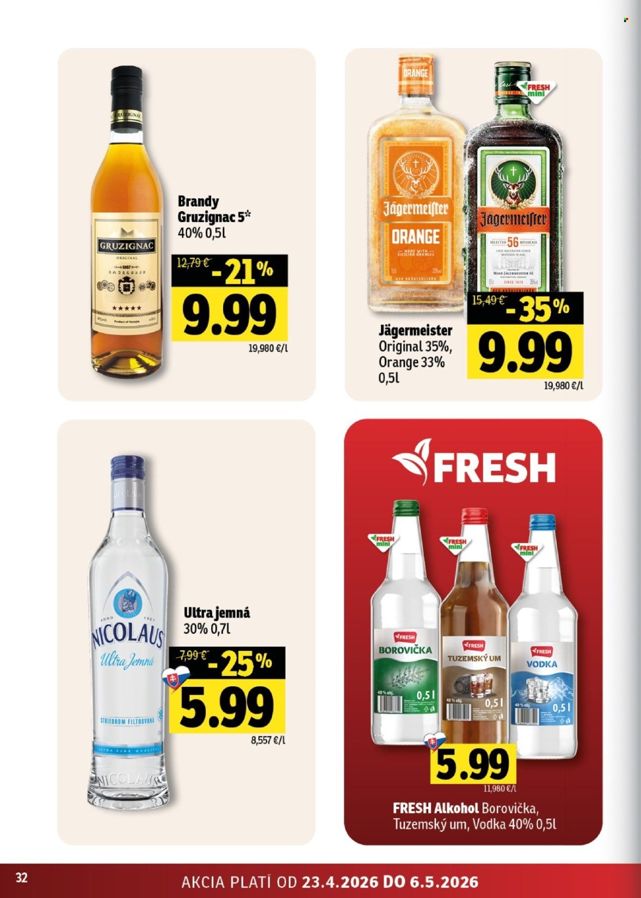 FRESH leták - Stredné a západné Slovensko (2026-04-23 - 2026-05-06) | 32
