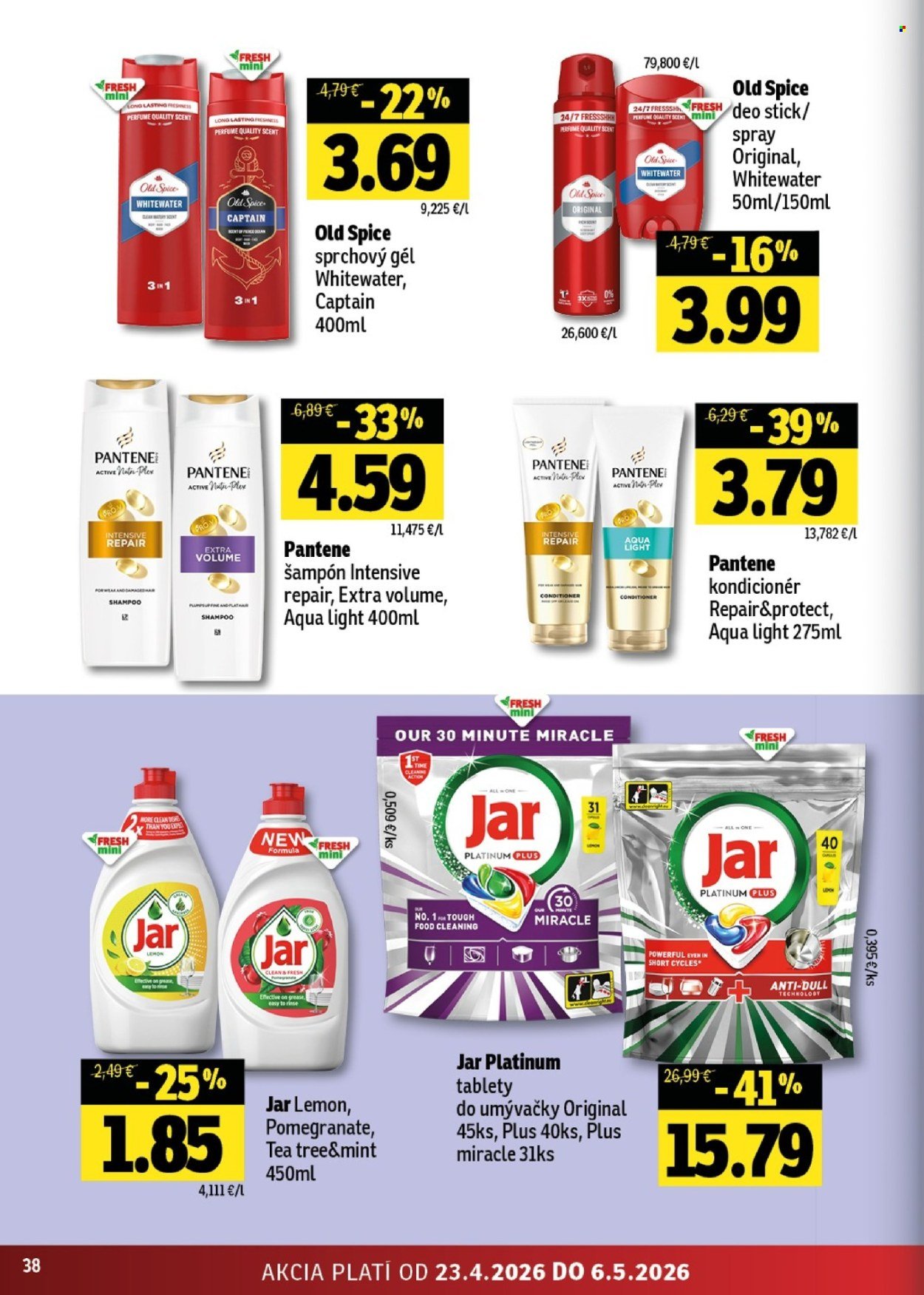 FRESH leták - Stredné a západné Slovensko (2026-04-23 - 2026-05-06) | 38