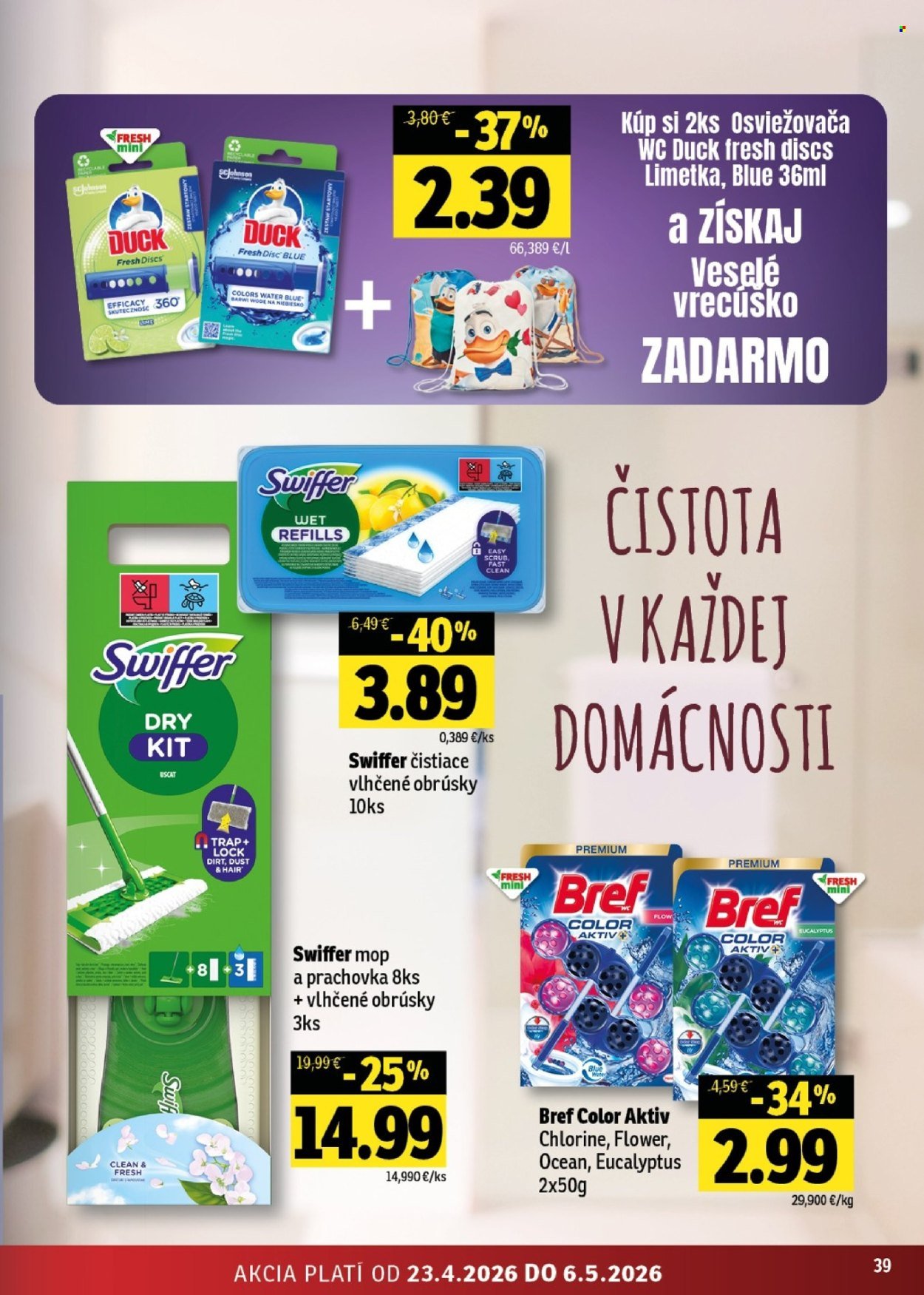 FRESH leták - Stredné a západné Slovensko (2026-04-23 - 2026-05-06) | 39