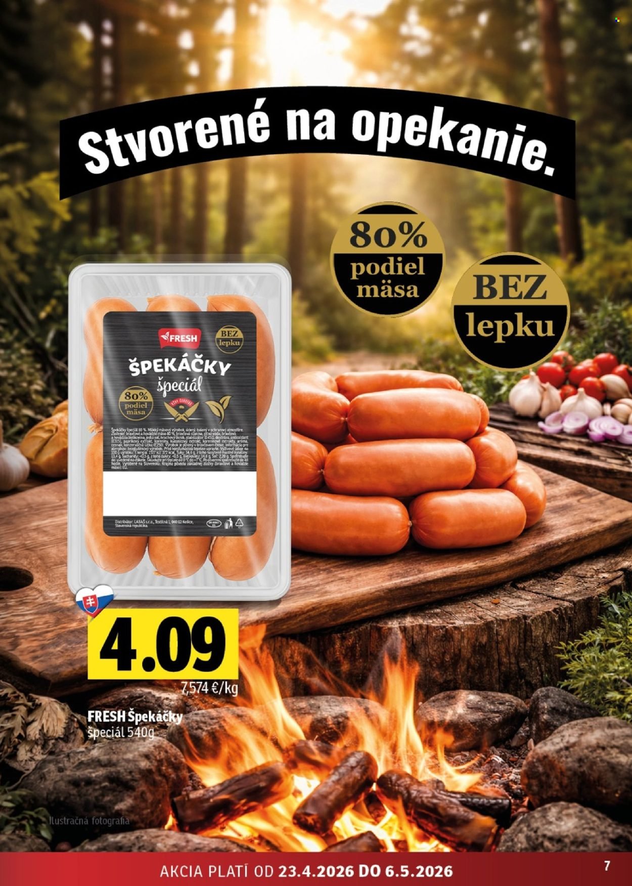 FRESH leták - Stredné a západné Slovensko (2026-04-23 - 2026-05-06) | 7