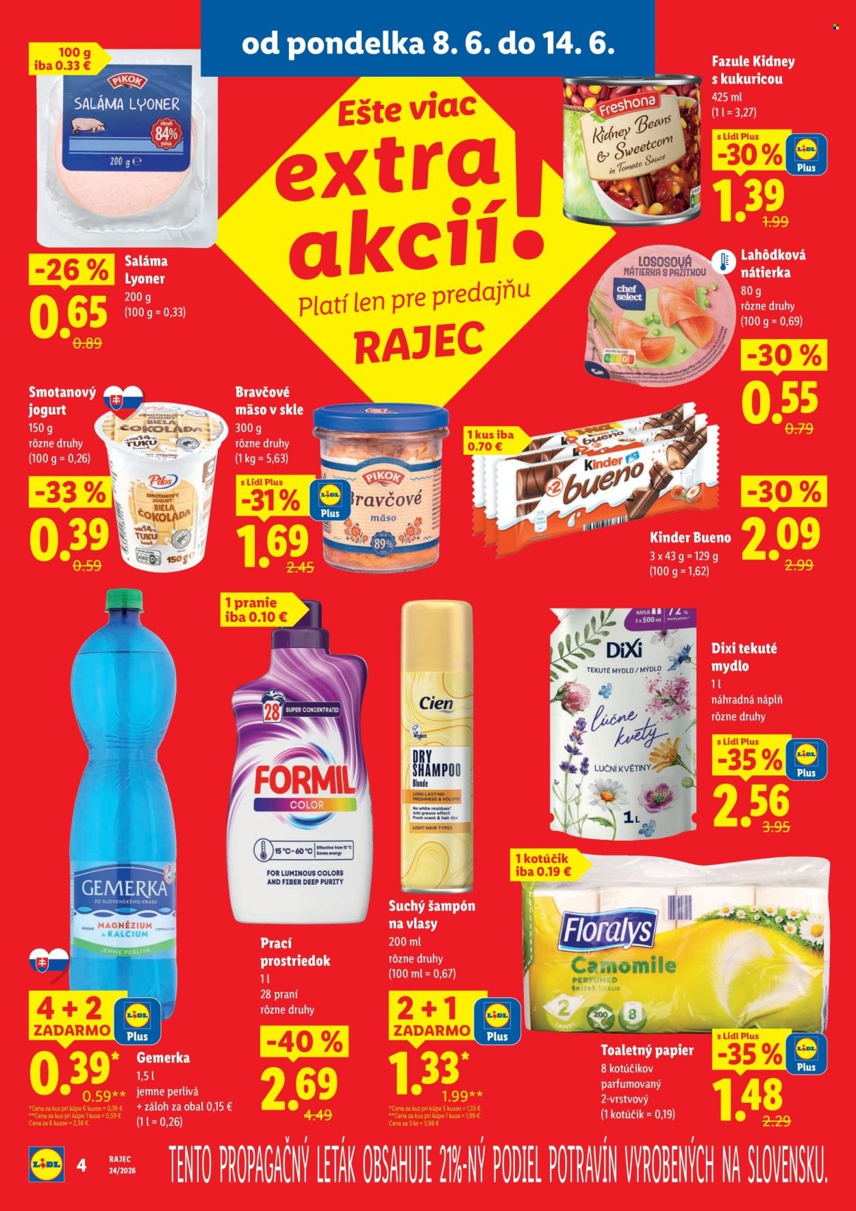 LIDL leták - Nová predajňa v Rajci
