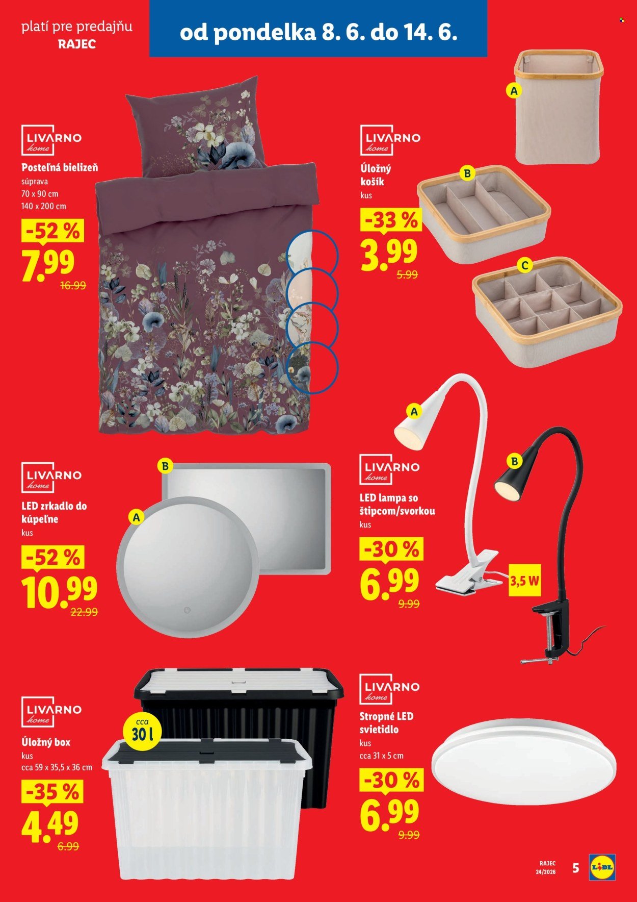 LIDL leták - Nová predajňa v Rajci