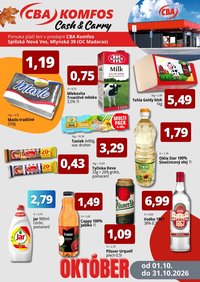CBA KOMFOS leták - Super ceny Cash&Carry - Spišská Nová Ves