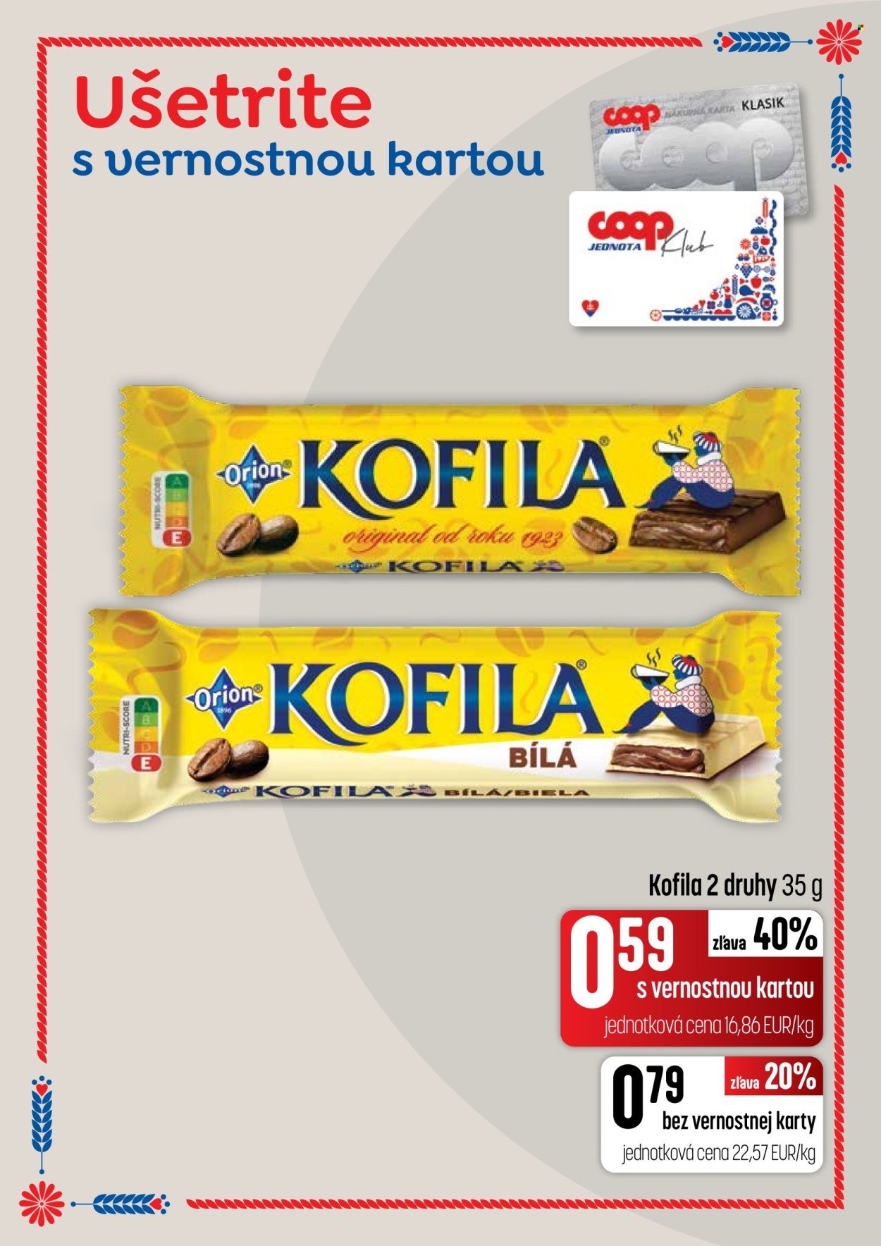 COOP JEDNOTA leták - Od štvrtka 14.5.2026 (2026-05-14 - 2026-05-20) | 39