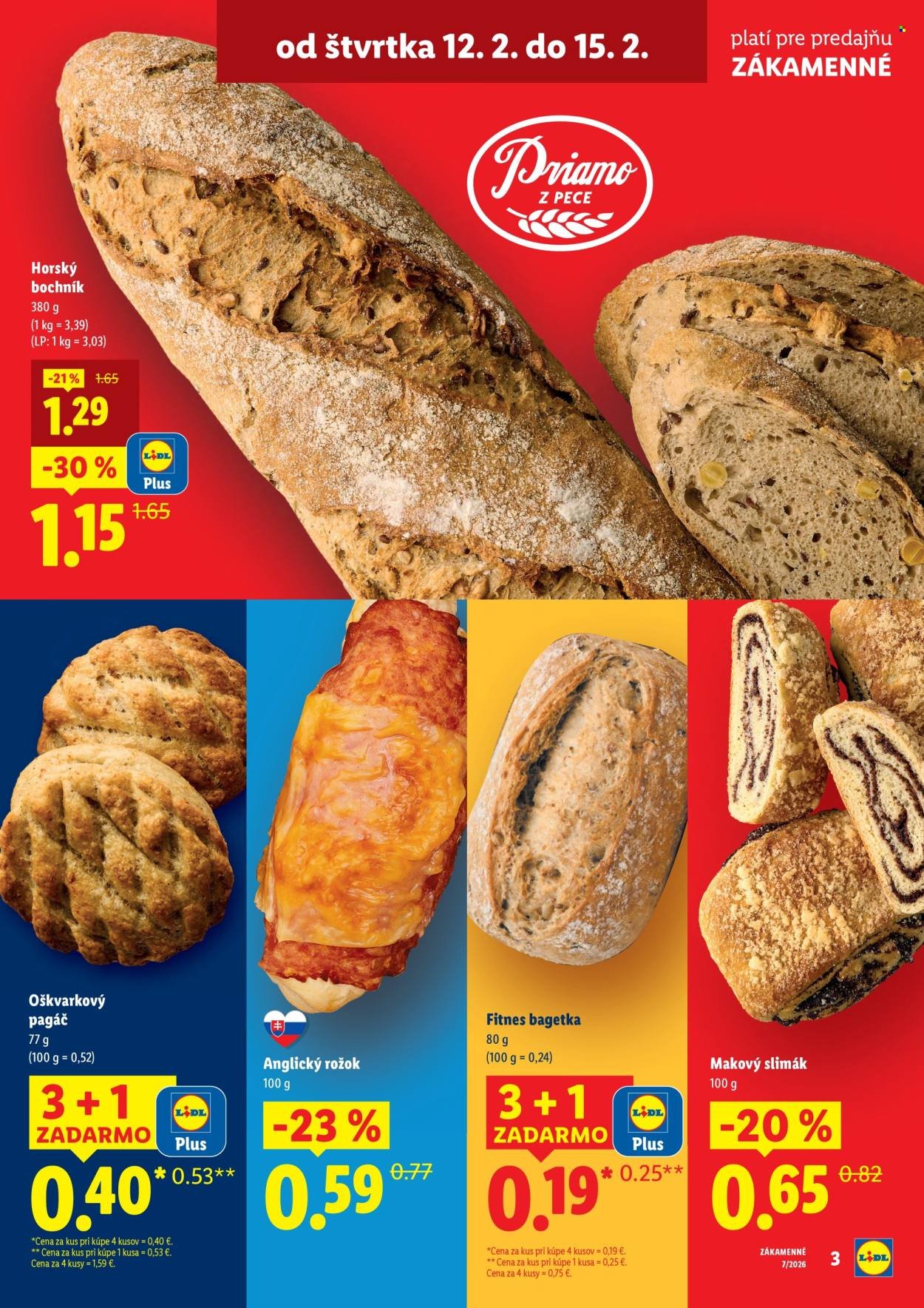 LIDL leták - Nová predajňa v Zákamenom (2026-02-12 - 2026-02-15) | 3