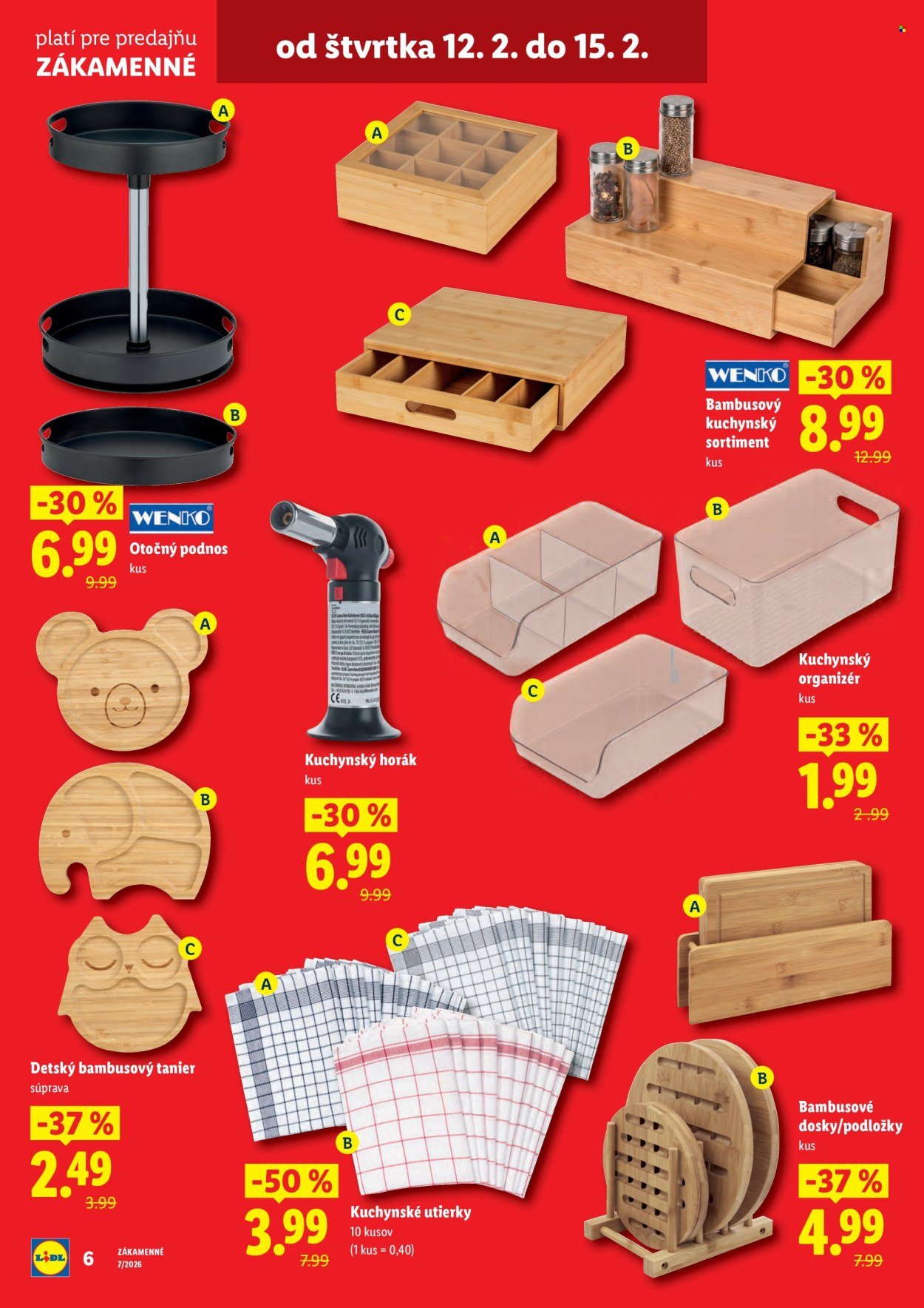 LIDL leták - Nová predajňa v Zákamenom (2026-02-12 - 2026-02-15) | 6