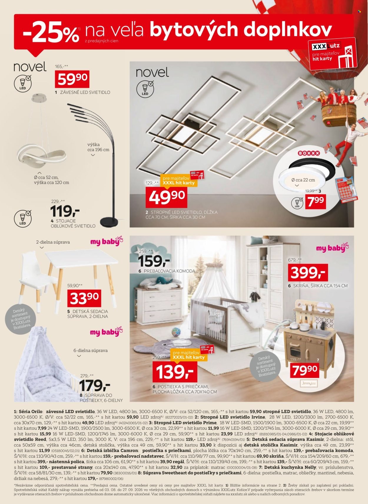 XXXLUTZ leták - Zľava 25 % takmer na všetko