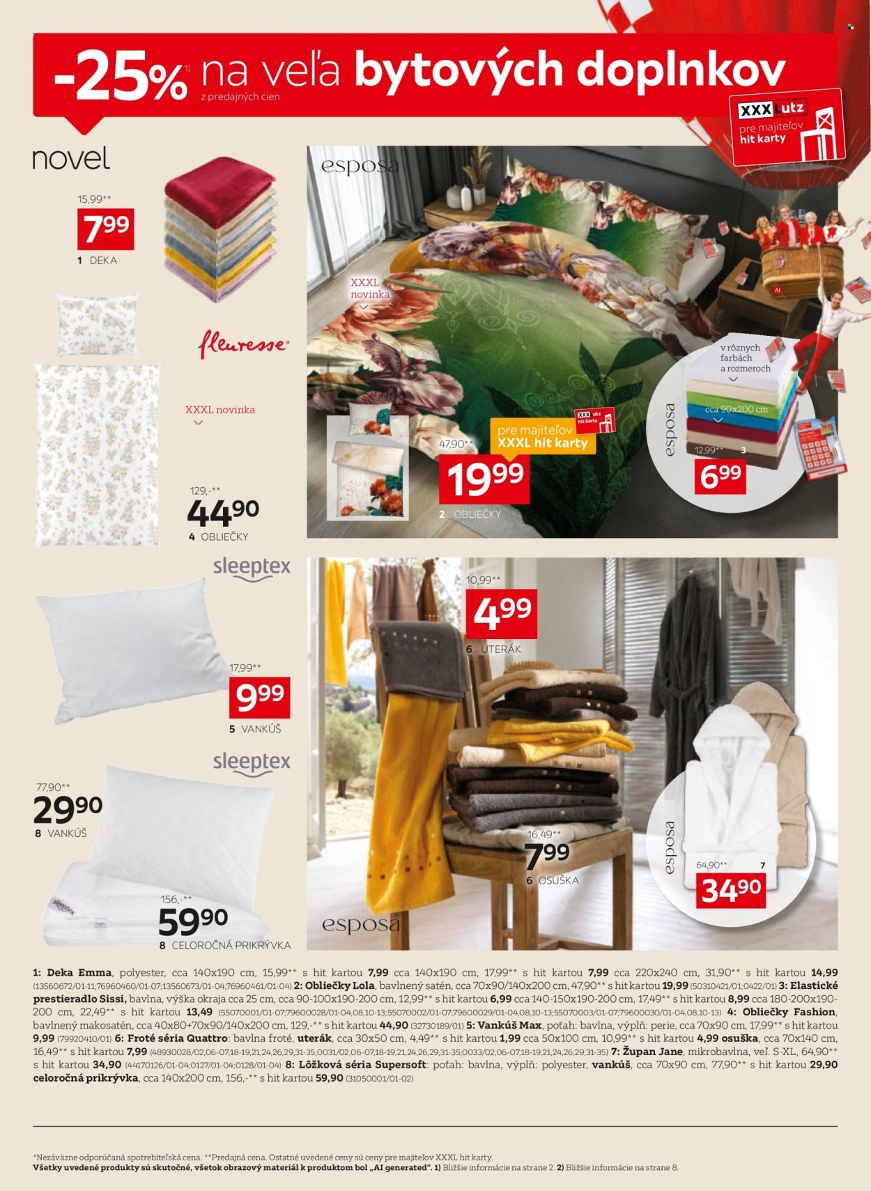 XXXLUTZ leták - Zľava 25 % takmer na všetko