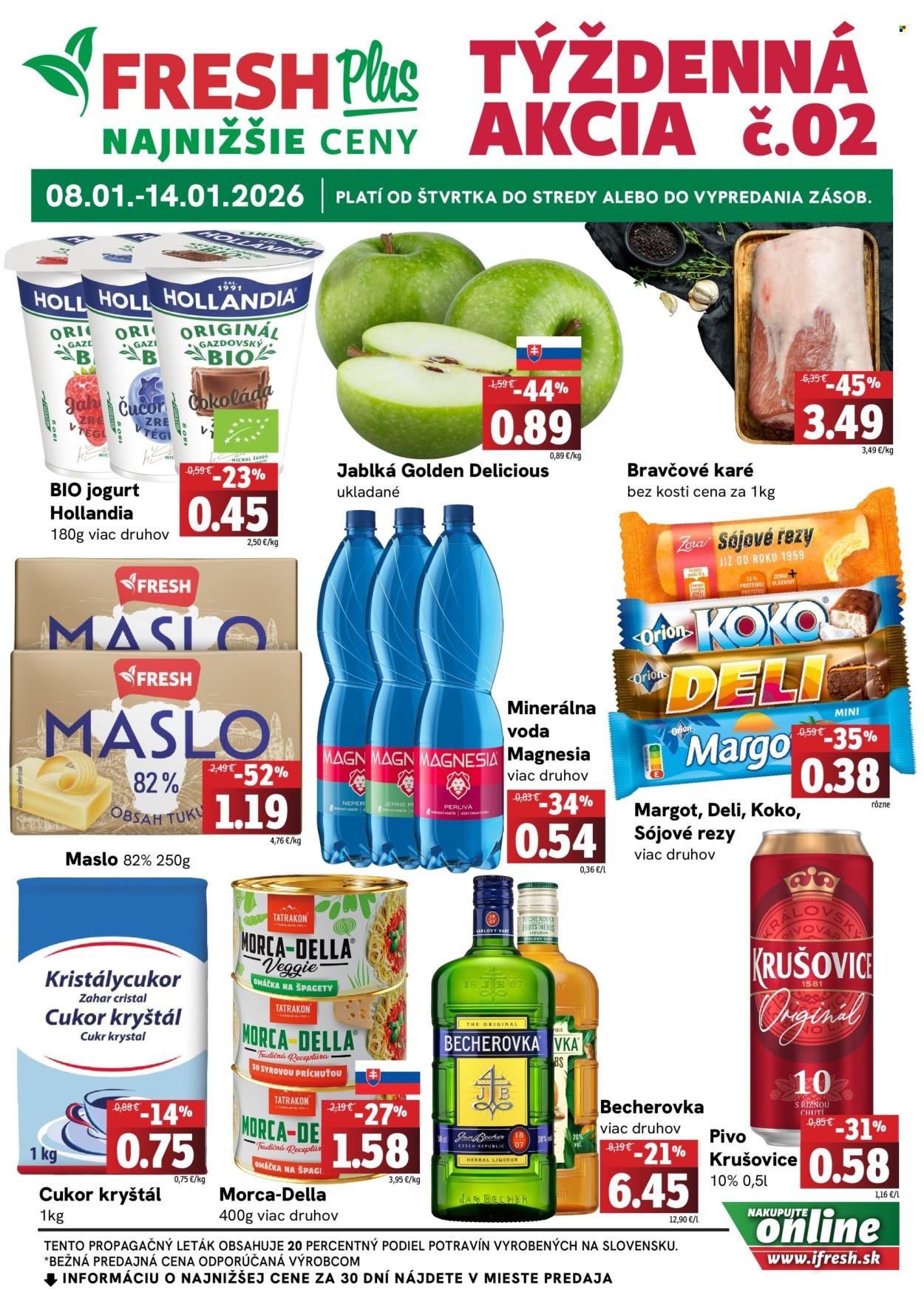 FRESH leták - Týždenná akcia FRESH Plus (2026-01-08 - 2026-01-14) | 1