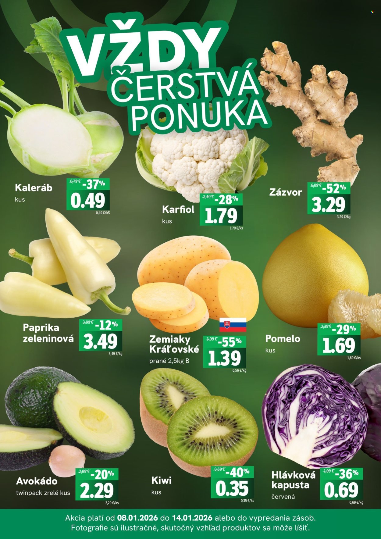 FRESH leták - Týždenná akcia FRESH Plus (2026-01-08 - 2026-01-14) | 3