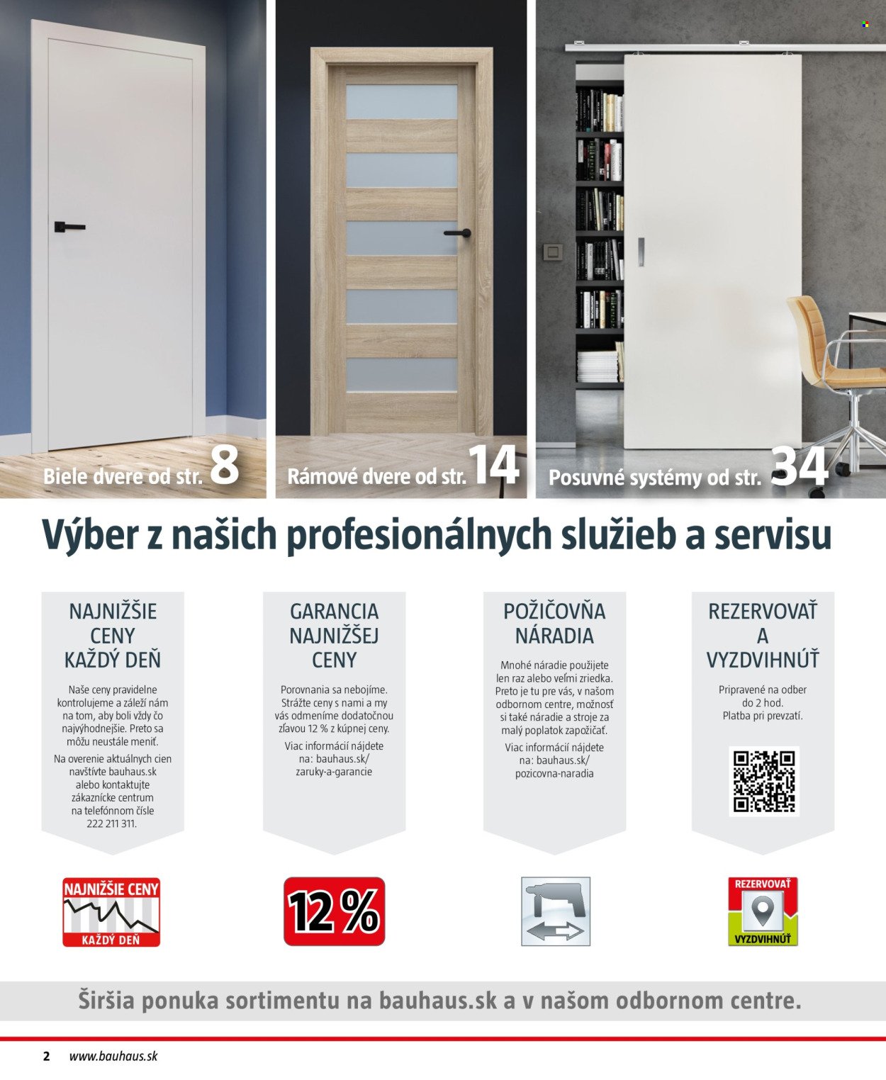 BAUHAUS leták - Stavebné prvky (2025-08-25 - 2025-12-31) | 2