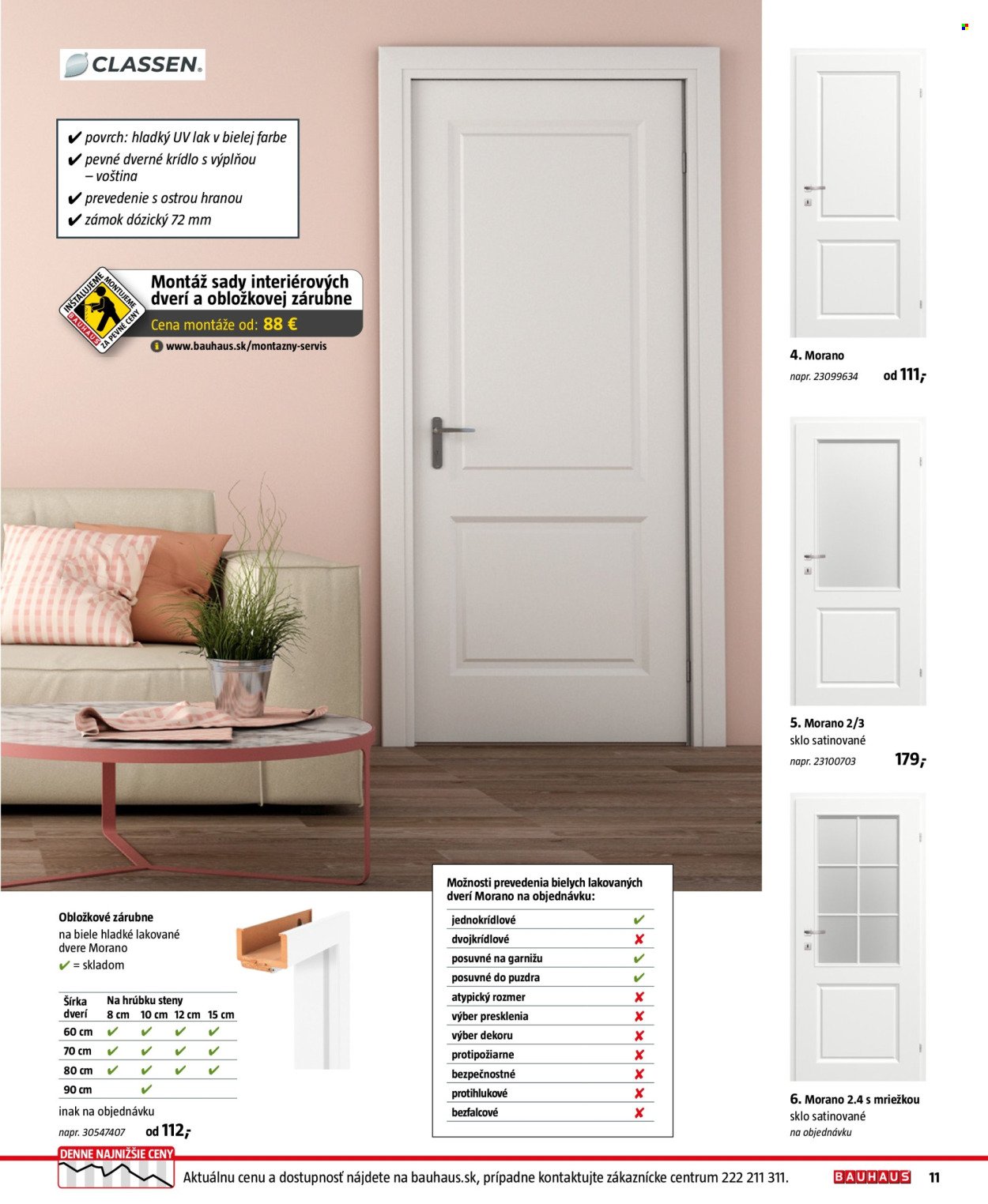 BAUHAUS leták - Stavebné prvky (2025-08-25 - 2025-12-31) | 11