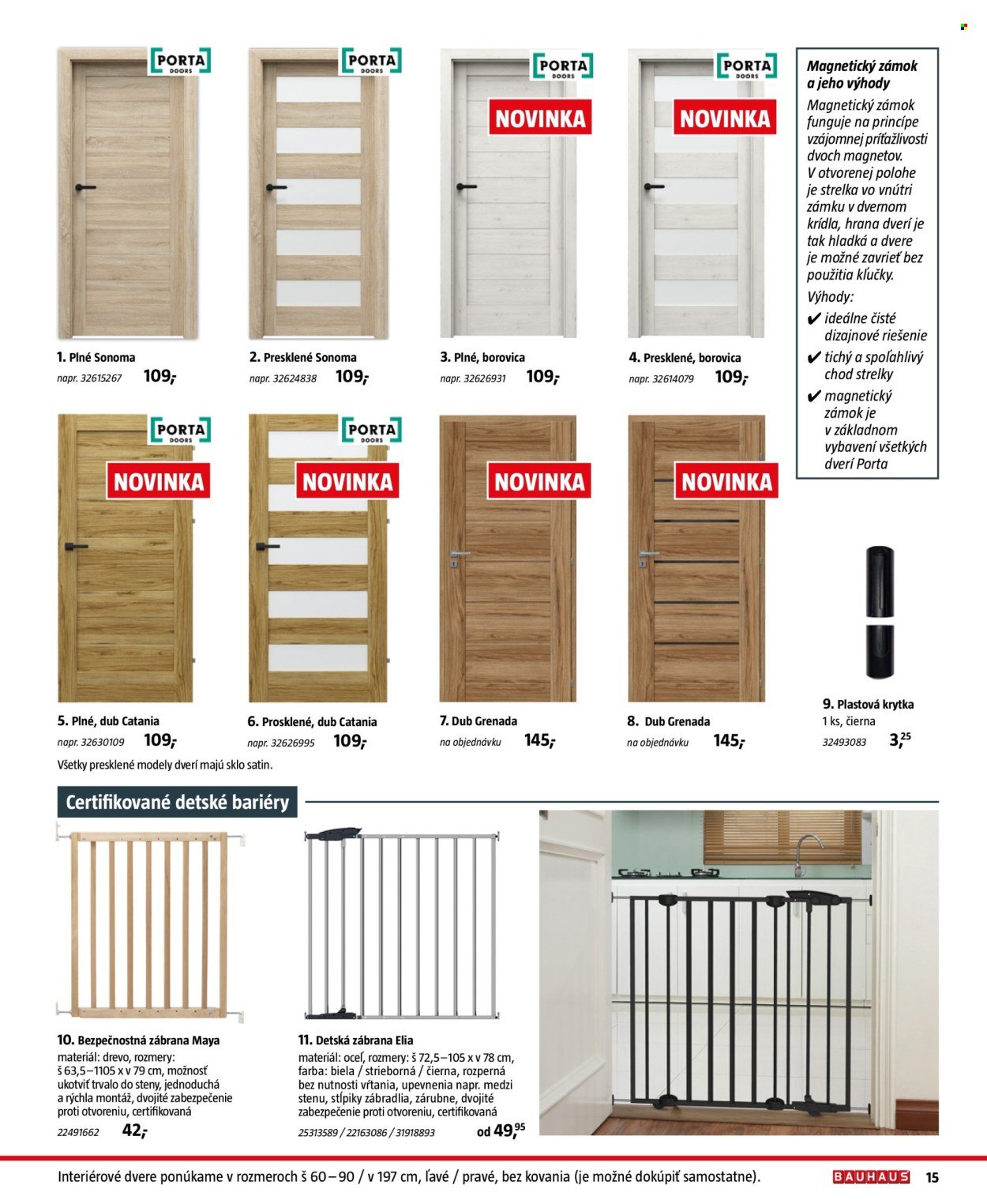 BAUHAUS leták - Stavebné prvky (2025-08-25 - 2025-12-31) | 15