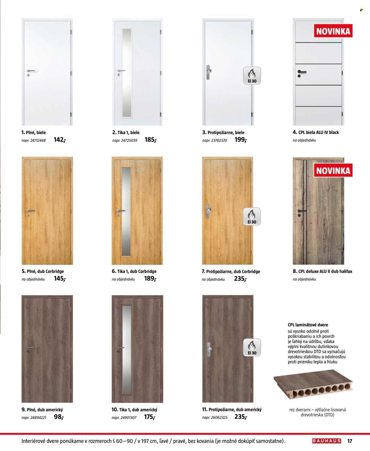 BAUHAUS leták - Stavebné prvky (2025-08-25 - 2025-12-31) | 17