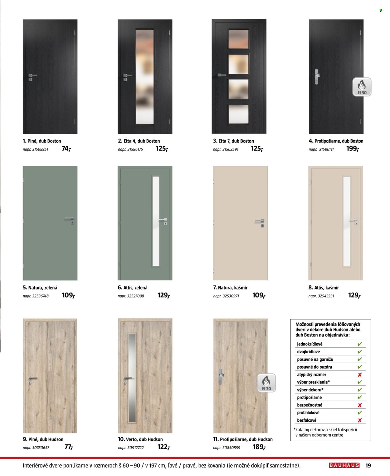 BAUHAUS leták - Stavebné prvky (2025-08-25 - 2025-12-31) | 19