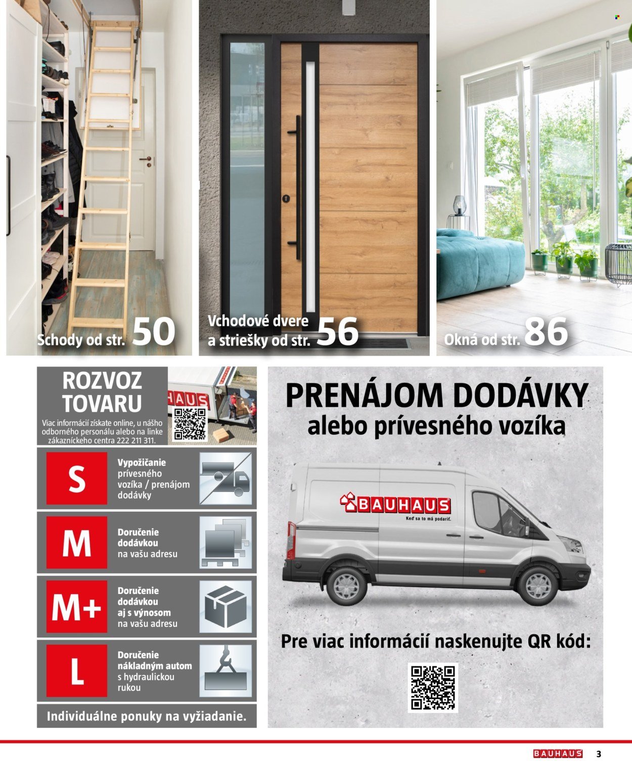 BAUHAUS leták - Stavebné prvky (2025-08-25 - 2025-12-31) | 3