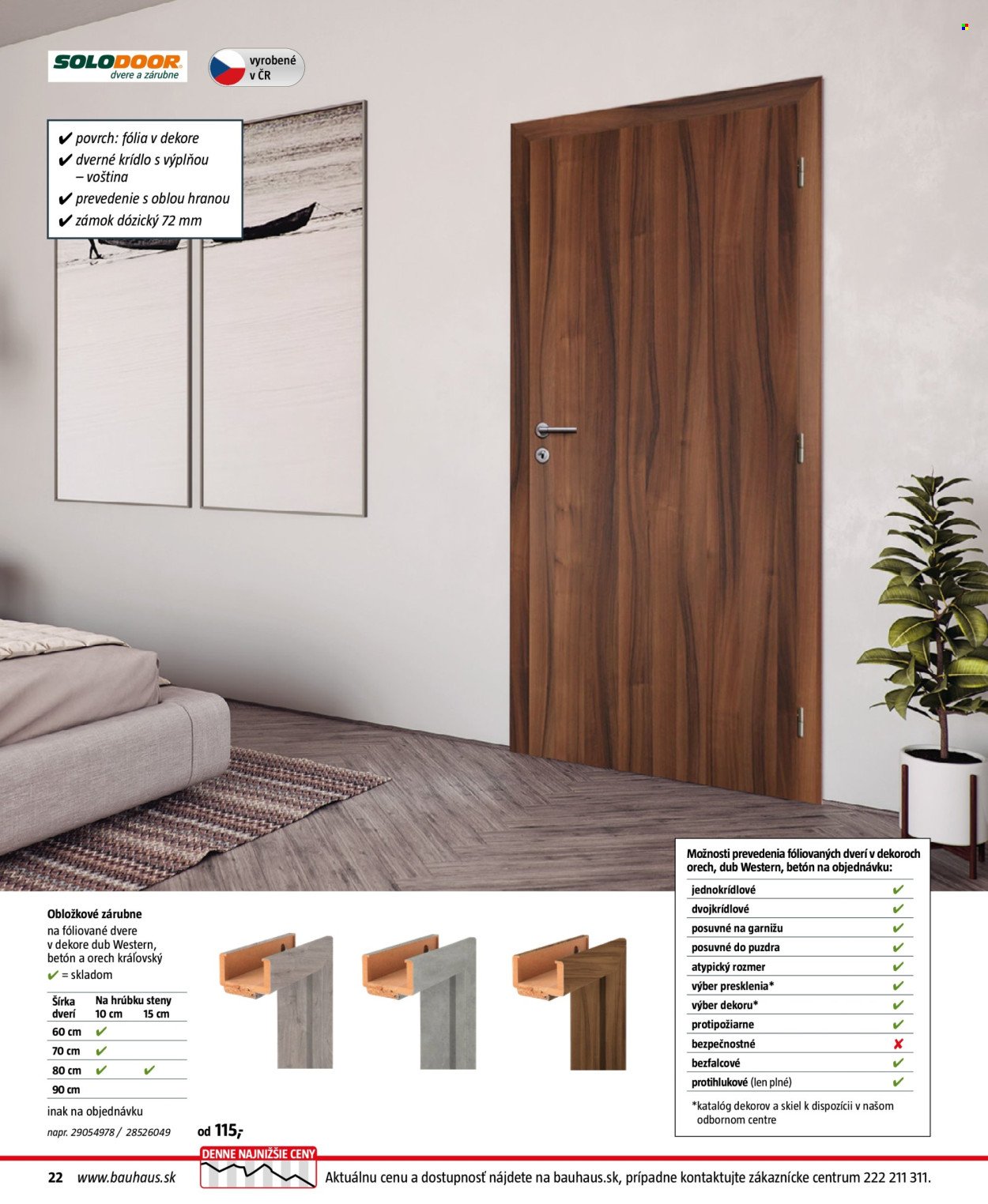 BAUHAUS leták - Stavebné prvky (2025-08-25 - 2025-12-31) | 22