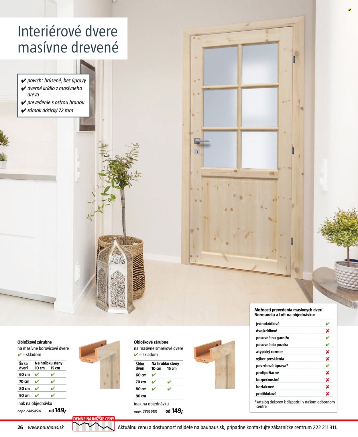 BAUHAUS leták - Stavebné prvky (2025-08-25 - 2025-12-31) | 26