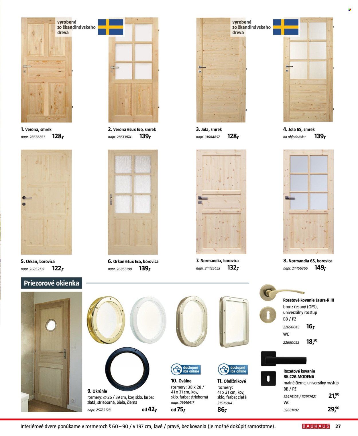 BAUHAUS leták - Stavebné prvky (2025-08-25 - 2025-12-31) | 27