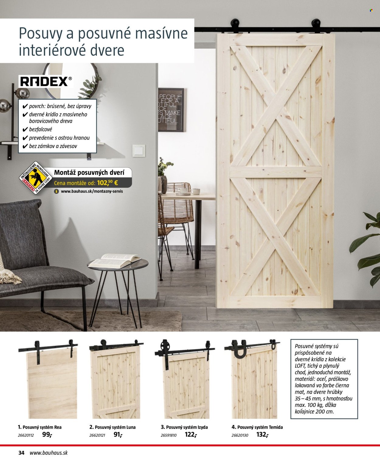 BAUHAUS leták - Stavebné prvky (2025-08-25 - 2025-12-31) | 34