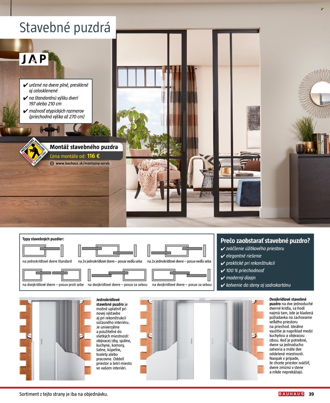 BAUHAUS leták - Stavebné prvky (2025-08-25 - 2025-12-31) | 39