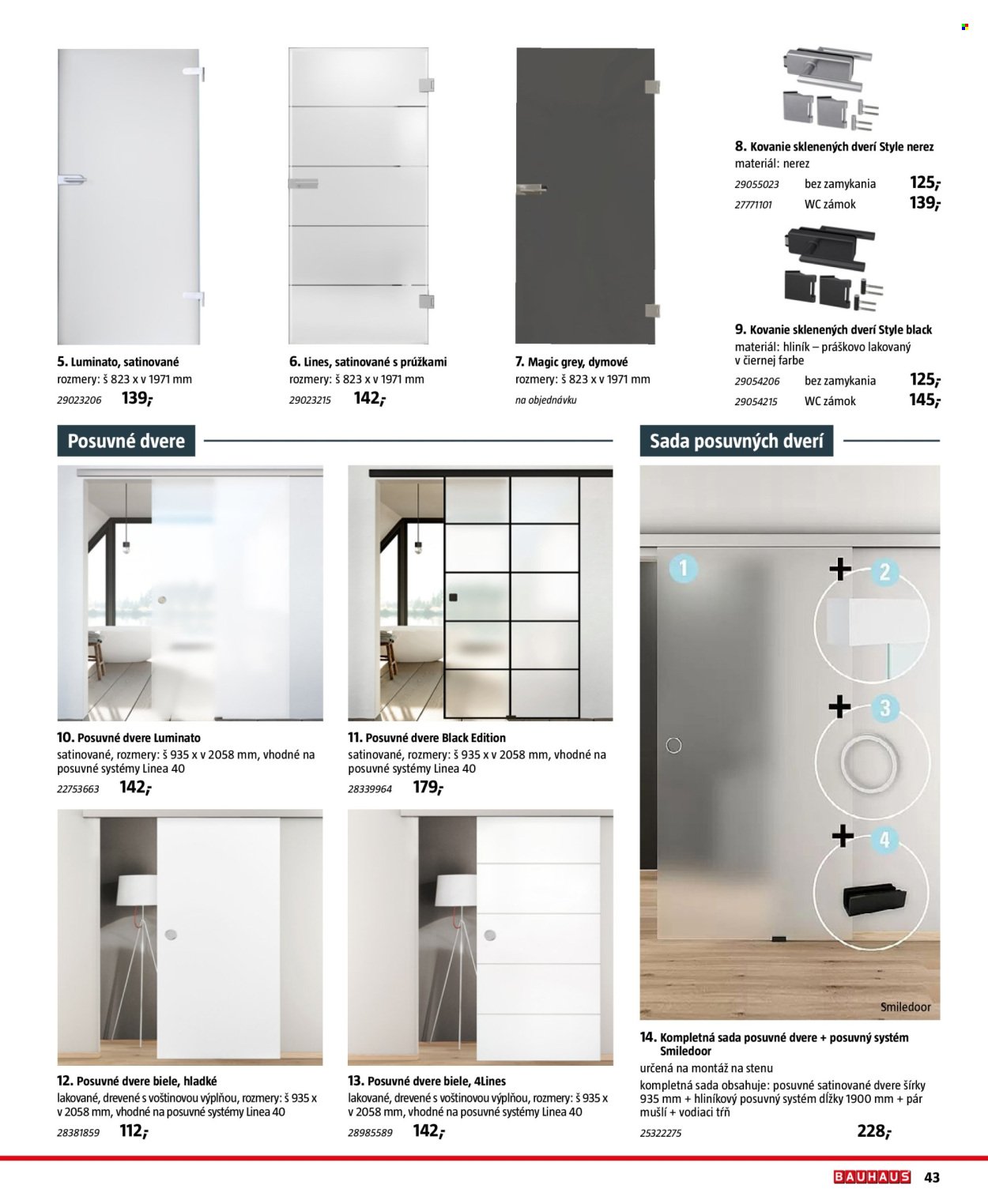 BAUHAUS leták - Stavebné prvky (2025-08-25 - 2025-12-31) | 43