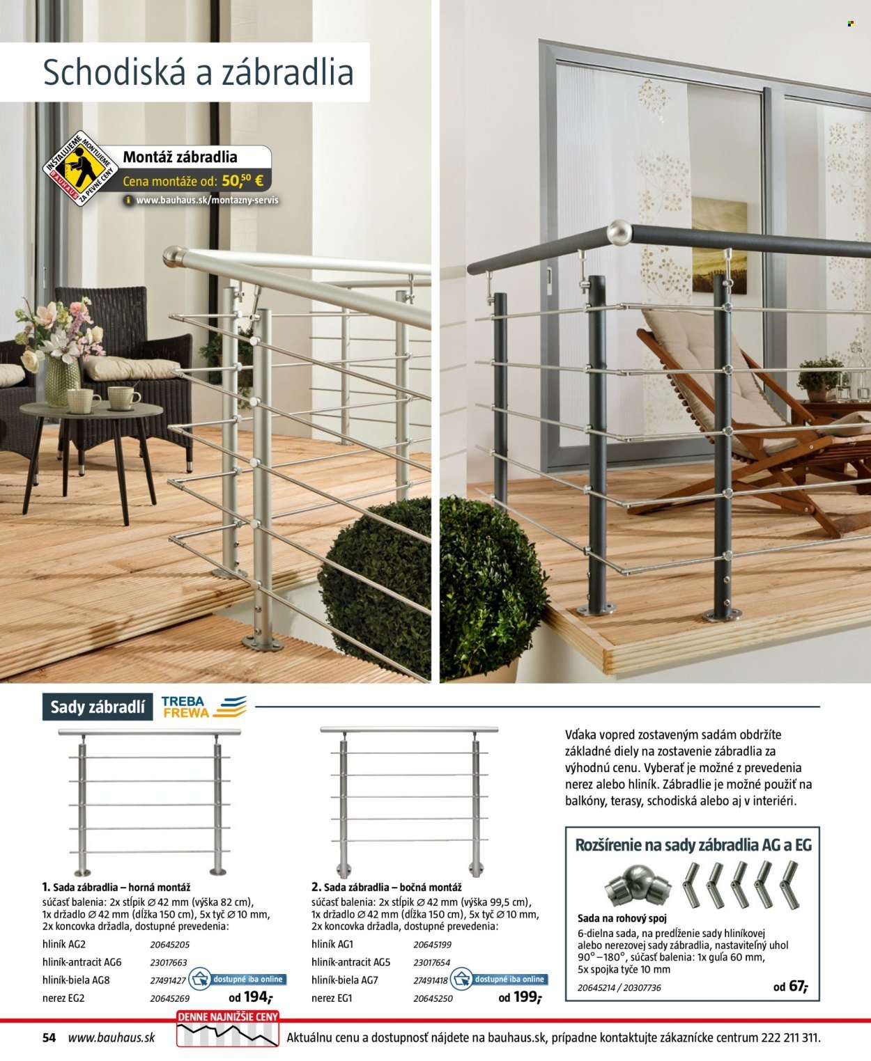 BAUHAUS leták - Stavebné prvky (2025-08-25 - 2025-12-31) | 54