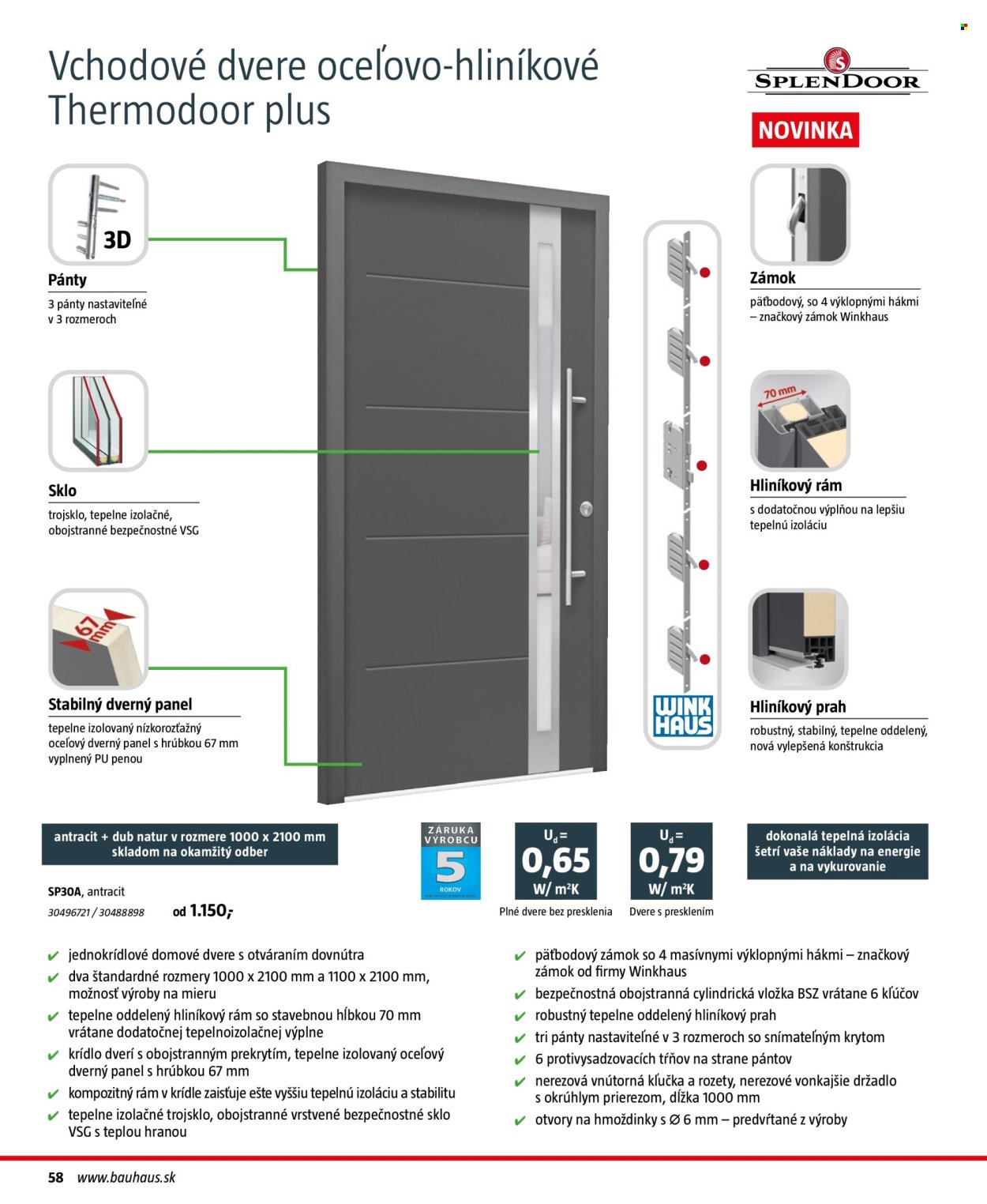 BAUHAUS leták - Stavebné prvky (2025-08-25 - 2025-12-31) | 58