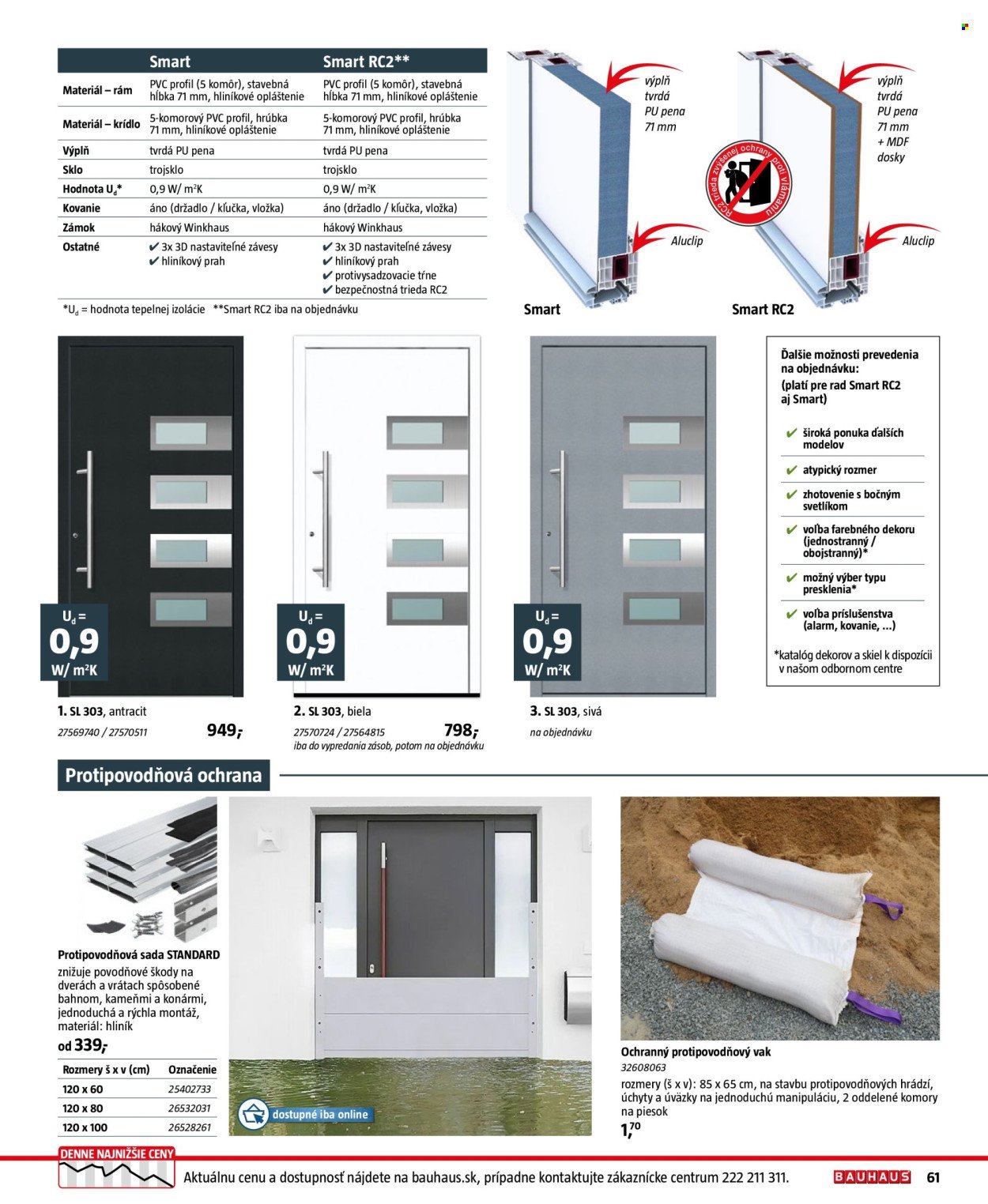 BAUHAUS leták - Stavebné prvky (2025-08-25 - 2025-12-31) | 61