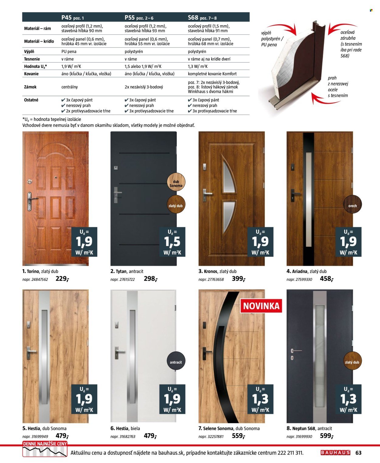 BAUHAUS leták - Stavebné prvky (2025-08-25 - 2025-12-31) | 63