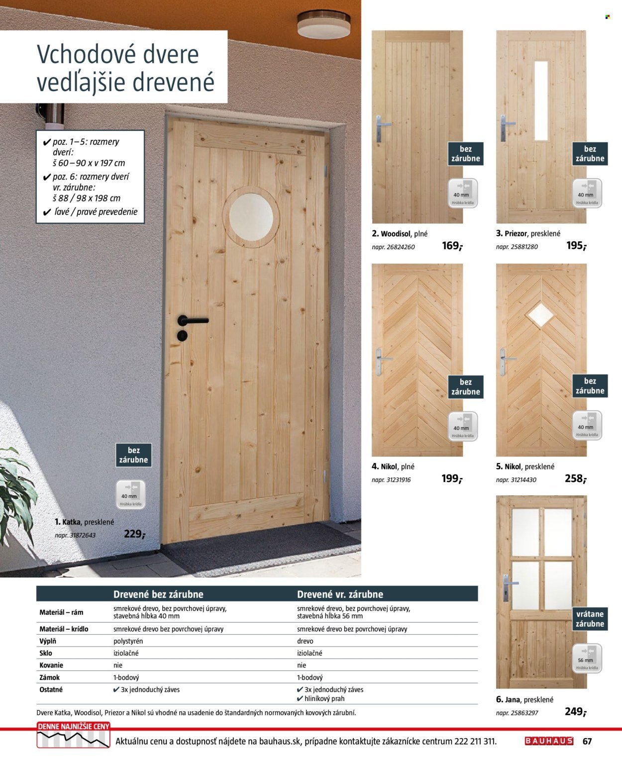 BAUHAUS leták - Stavebné prvky (2025-08-25 - 2025-12-31) | 67