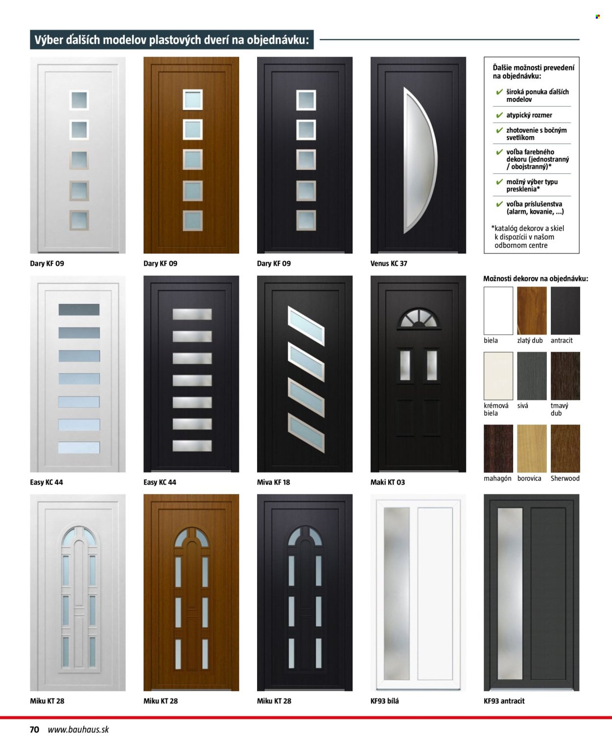 BAUHAUS leták - Stavebné prvky (2025-08-25 - 2025-12-31) | 70