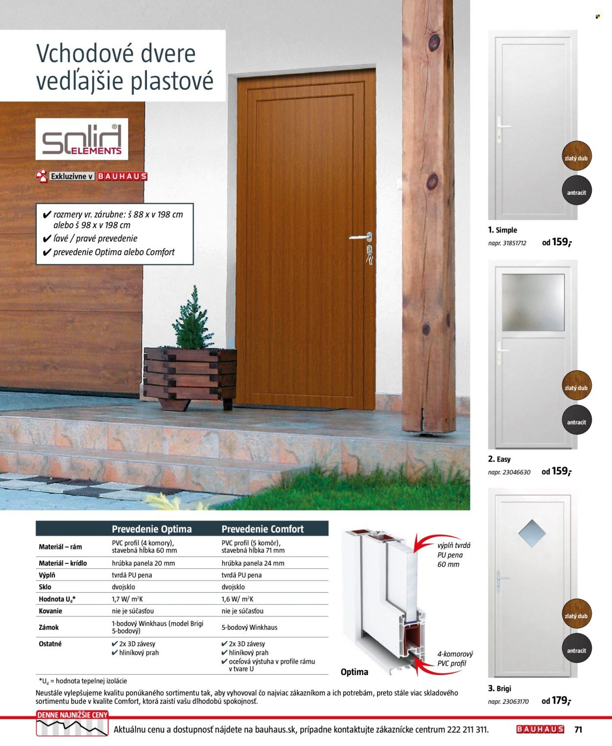 BAUHAUS leták - Stavebné prvky (2025-08-25 - 2025-12-31) | 71