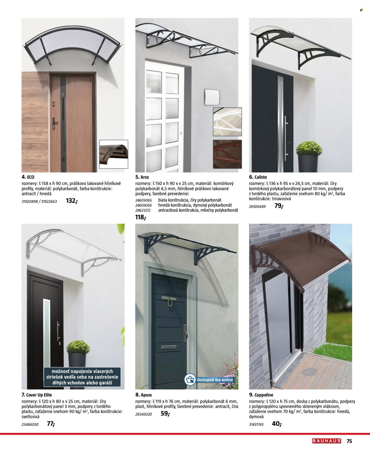 BAUHAUS leták - Stavebné prvky (2025-08-25 - 2025-12-31) | 75