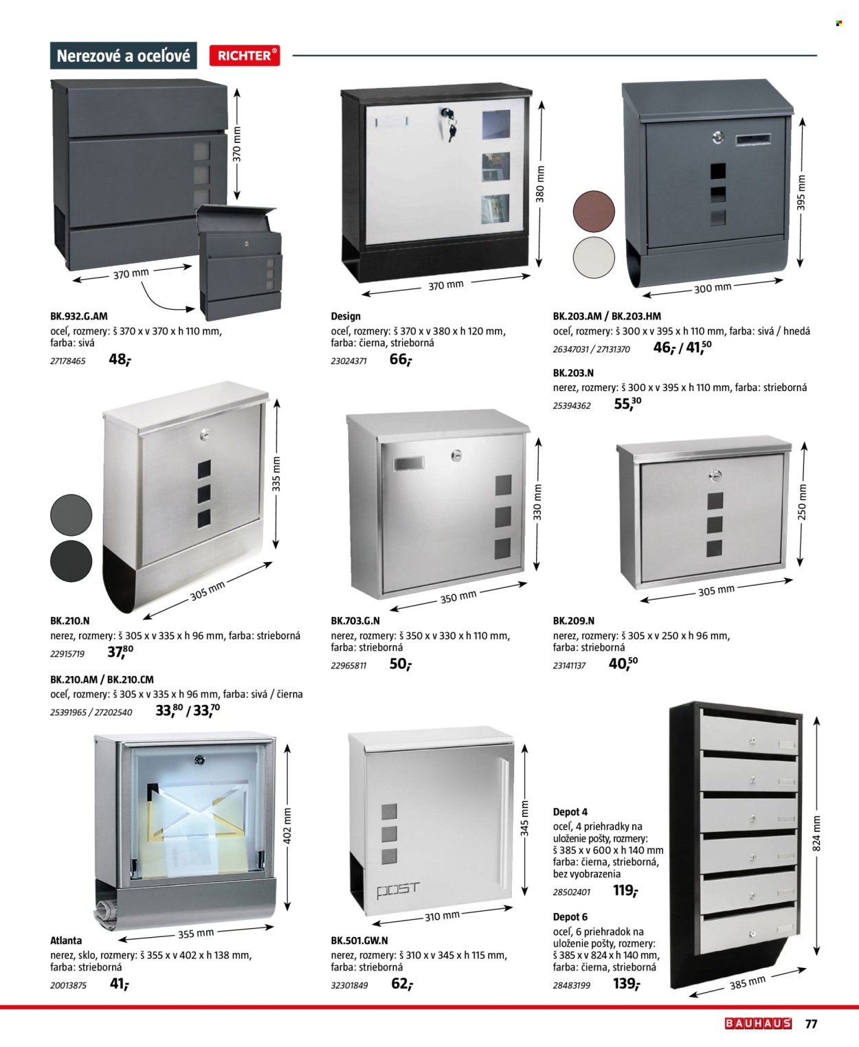 BAUHAUS leták - Stavebné prvky (2025-08-25 - 2025-12-31) | 77
